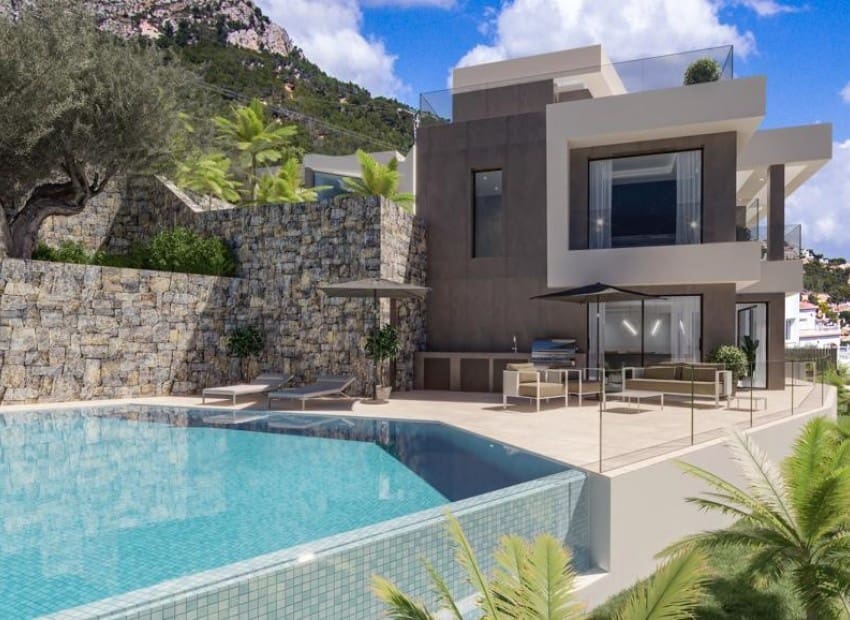 4 bedroom Villa for sale in Calpe / Calp with pool - € 1,950,000 (Ref: 6547463)
