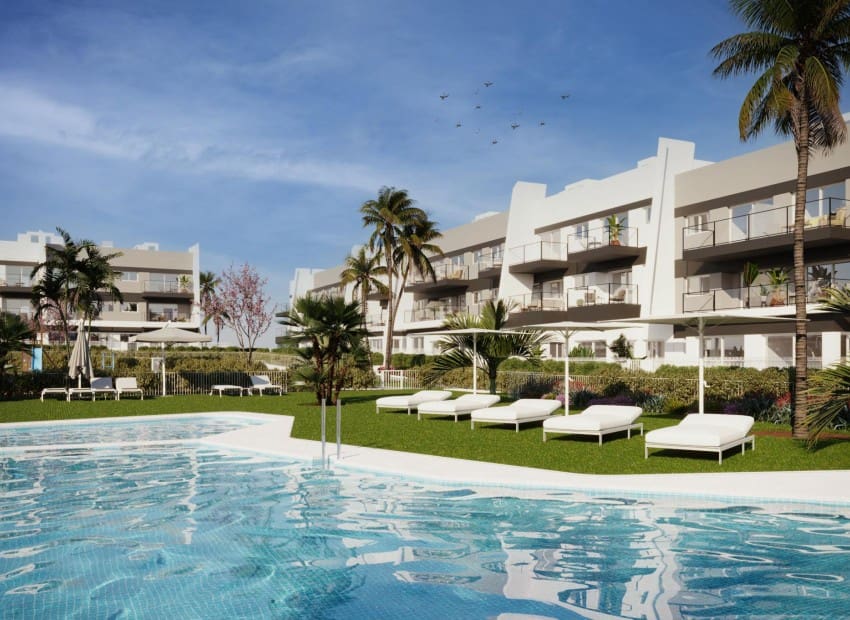 Apartamento de 2 habitaciones en Gran Alacant en venta con piscina garaje - 300.000 € (Ref: 6819314)