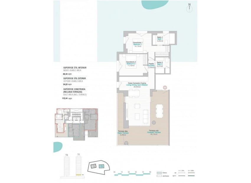 2 chambre Appartement à vendre à Calpe / Calp avec garage - 795 000 € (Ref: 6913429)