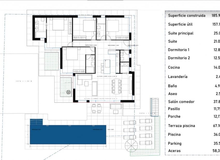 4 Zimmer Villa zu verkaufen in Benissa mit Pool - 995.000 € (Ref: 7037653)