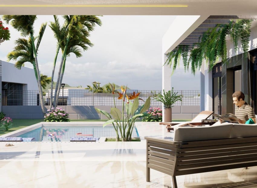 Chalet de 3 habitaciones en Algorfa en venta con piscina - 455.000 € (Ref: 7440928)