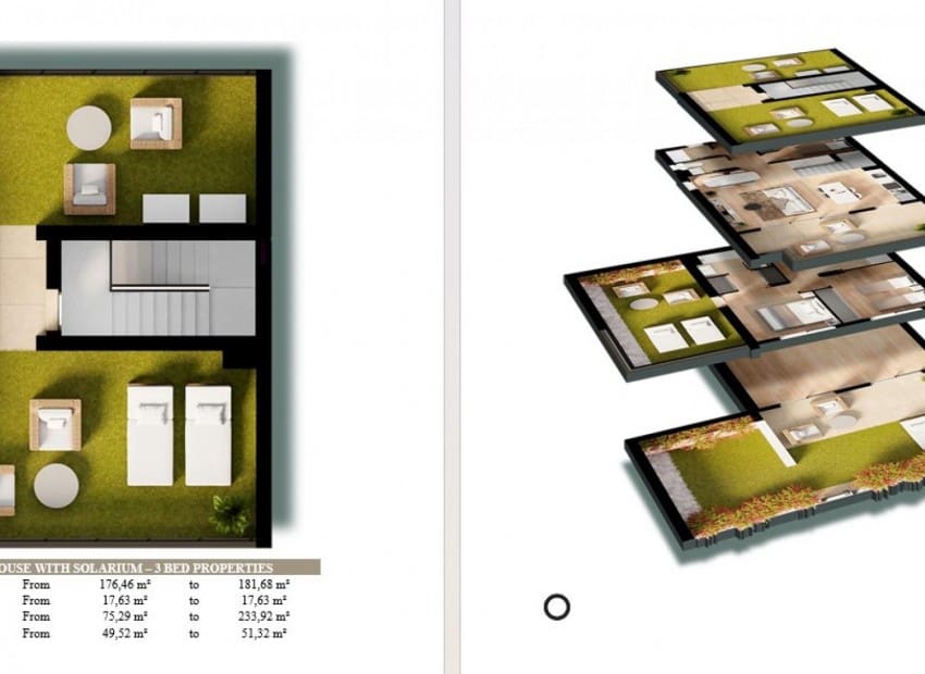 3 bedroom Townhouse for sale in Finestrat with pool - € 550,000 (Ref: 7510977)