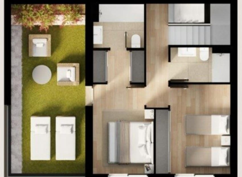 3 bedroom Townhouse for sale in Finestrat with pool - € 550,000 (Ref: 7510977)