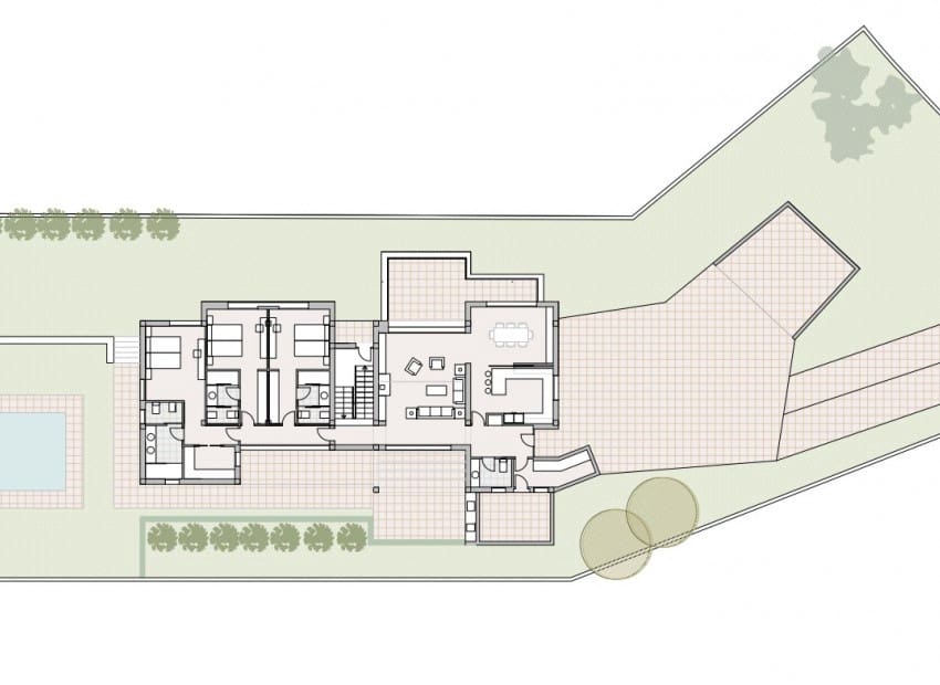 4 Zimmer Villa zu verkaufen in Javea / Xabia mit Pool - 1.495.000 € (Ref: 8825539)