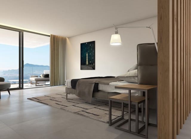 4 sypialnia Willa na sprzedaż w Altea la Vella, Altea z basenem garażem - 2 100 000 € (Ref: 8825673)