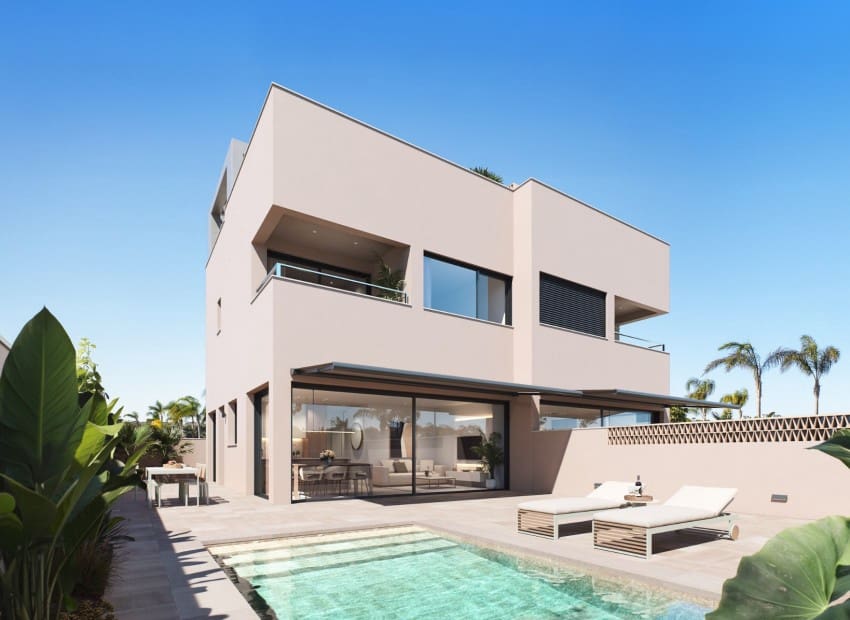 3 makuuhuone Huvila myytävänä paikassa Torre de la Horadada mukana uima-altaan - 795 000 € (Ref: 8825679)