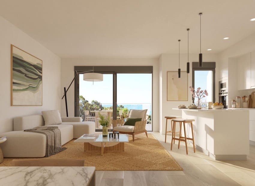 2 makuuhuone Huoneisto myytävänä paikassa La Villajoyosa / Vila Joiosa mukana uima-altaan - 407 000 € (Ref: 8825684)