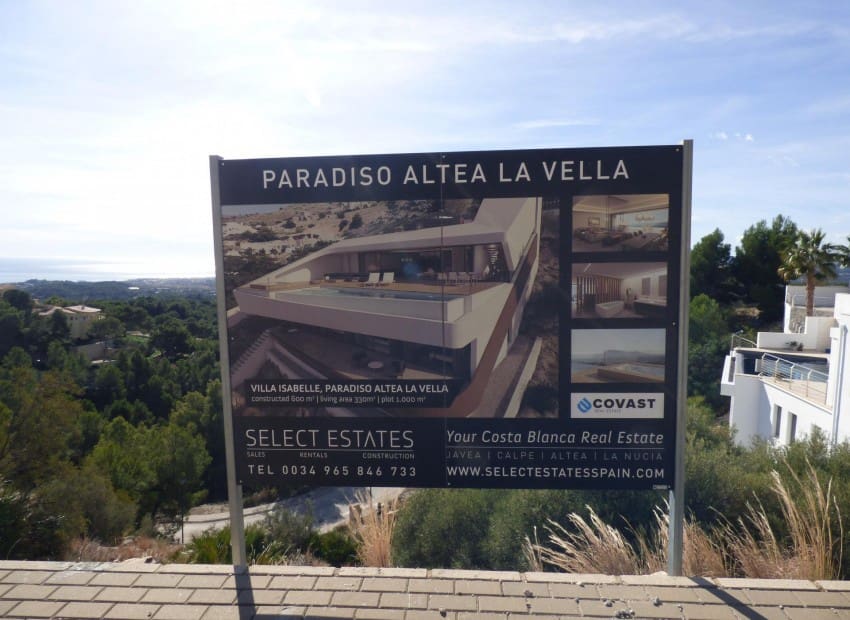 Byggegrund til salg i Altea la Vella - € 395.000 (Ref: 8825690)