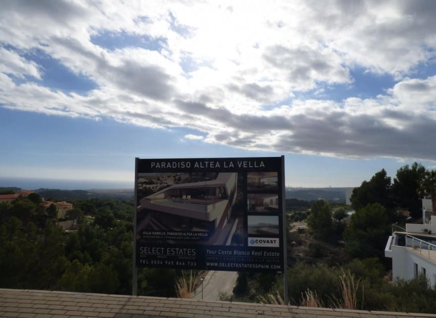 Byggegrund til salg i Altea la Vella - € 395.000 (Ref: 8825690)