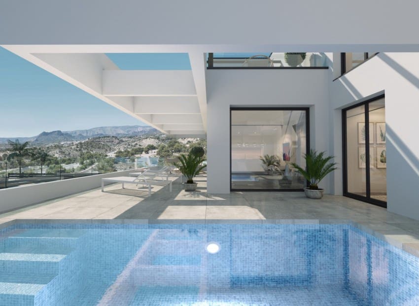 3 Zimmer Villa zu verkaufen in Finestrat mit Pool Garage - 595.000 € (Ref: 8825692)