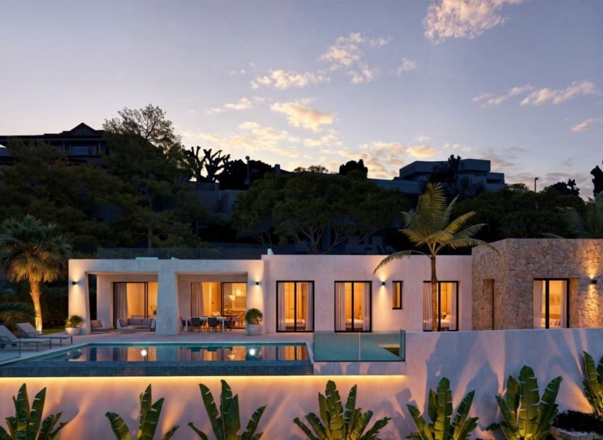 Chalet de 4 habitaciones en Calpe / Calp en venta con piscina - 1.750.000 € (Ref: 8825696)