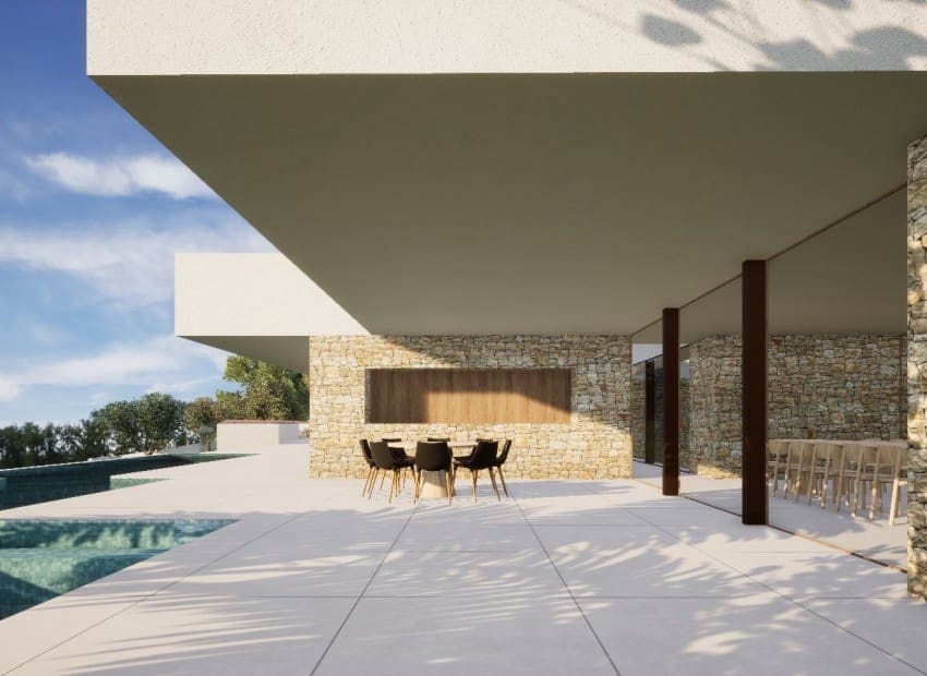 6 soverom Villa til salgs i Moraira med svømmebasseng garasje - € 4 500 000 (Ref: 8825717)