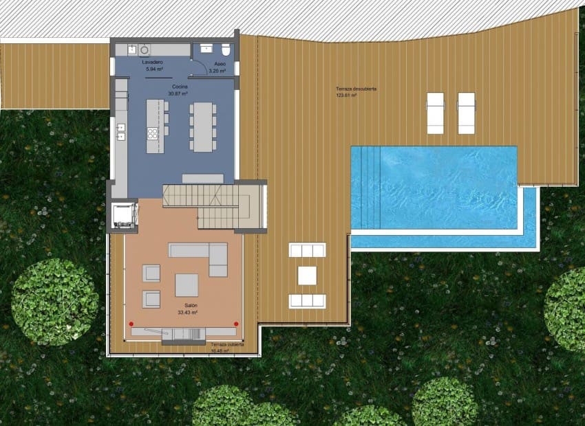 3 soverom Villa til salgs i Altea la Vella med svømmebasseng - € 845 000 (Ref: 8825725)