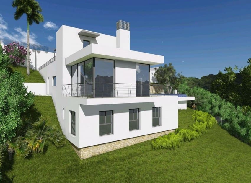 3 soverom Villa til salgs i Altea la Vella med svømmebasseng - € 845 000 (Ref: 8825725)
