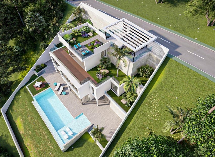 Chalet de 4 habitaciones en Altea en venta con piscina - 2.350.000 € (Ref: 8825730)