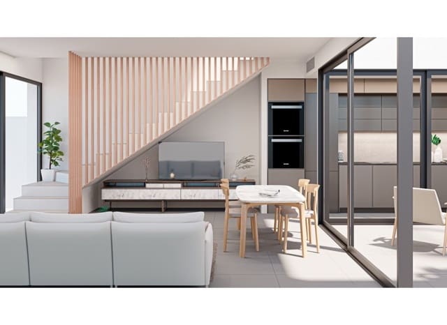 3 bedroom Semi-detached Villa for sale in San Pedro del Pinatar ciudad, San Pedro del Pinatar with pool - € 289,000 (Ref: 8825737)