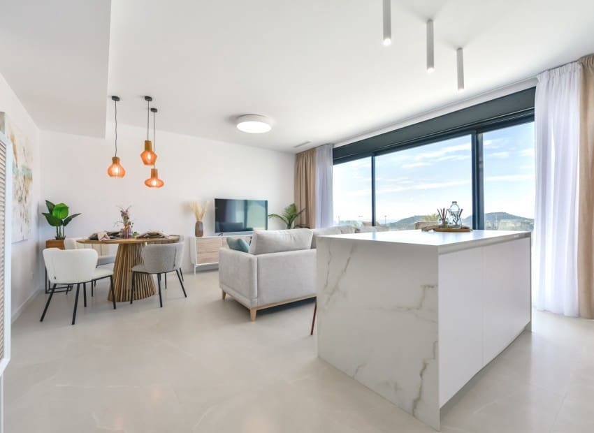 2 quarto Apartamento para venda em Finestrat com piscina - 550 000 € (Ref: 8825747)