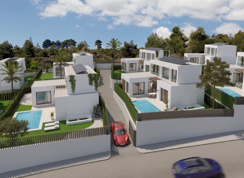 3 soveværelse Villa til salg i Alfaz del Pi / L'Alfas del Pi med swimmingpool garage - € 814.000 (Ref: 8825752)