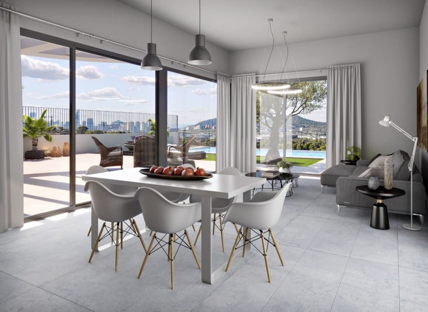 3 chambre Villa/Maison à vendre à Finestrat avec piscine garage - 1 150 000 € (Ref: 8825759)