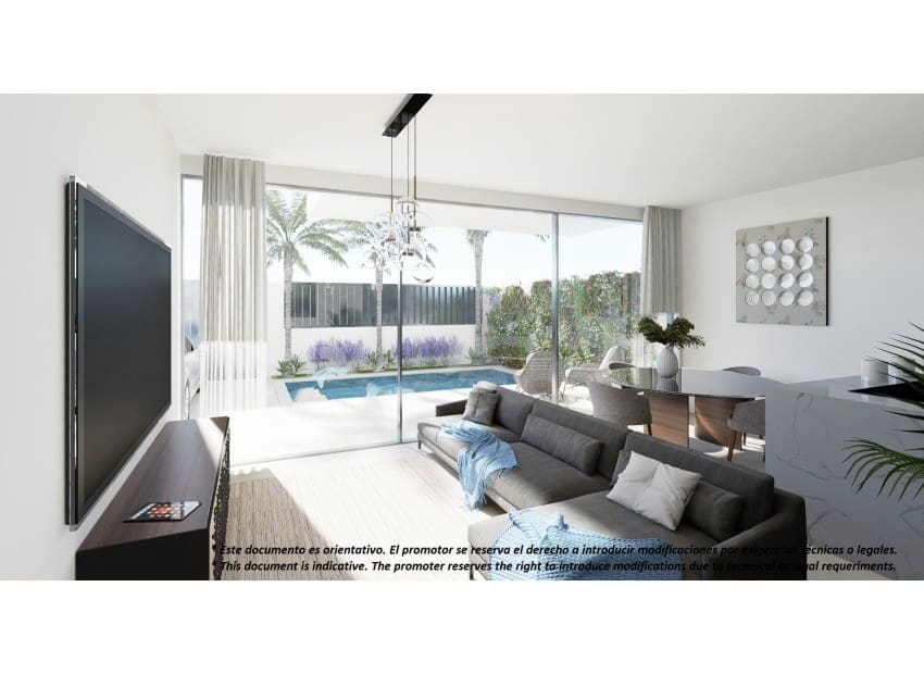 3 slaapkamer Villa te koop in San Pedro del Pinatar met zwembad - € 395.000 (Ref: 8825771)