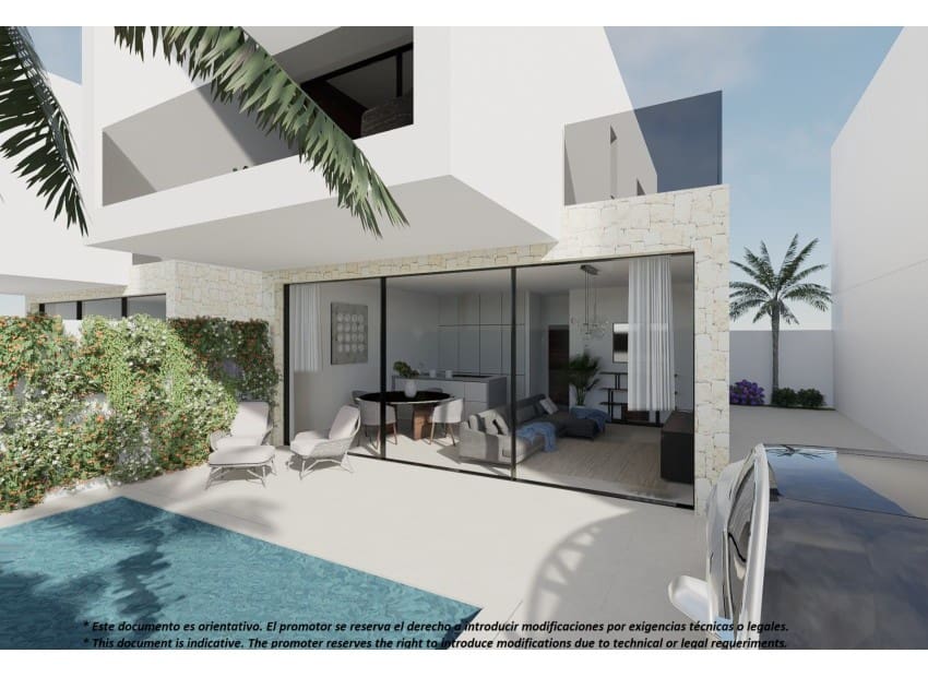 3 slaapkamer Villa te koop in San Pedro del Pinatar met zwembad - € 395.000 (Ref: 8825771)