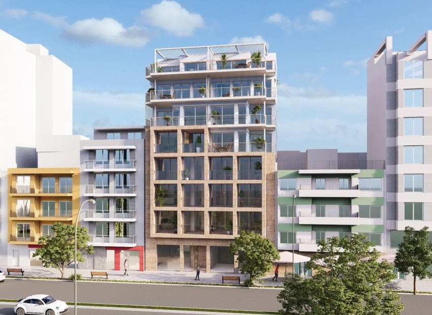 2 Zimmer Apartment zu verkaufen in La Villajoyosa / Vila Joiosa mit Pool - 273.900 € (Ref: 8825775)