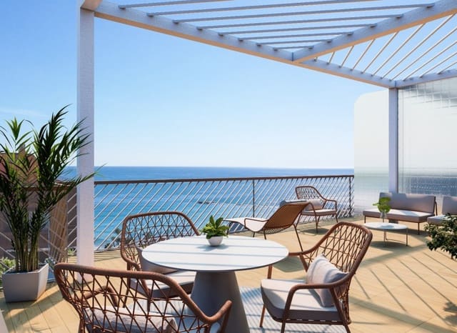 2 Zimmer Apartment zu verkaufen in Platja Vila Joiosa - Platja de Torres, La Villajoyosa / Vila Joiosa mit Pool - 273.900 € (Ref: 8825775)