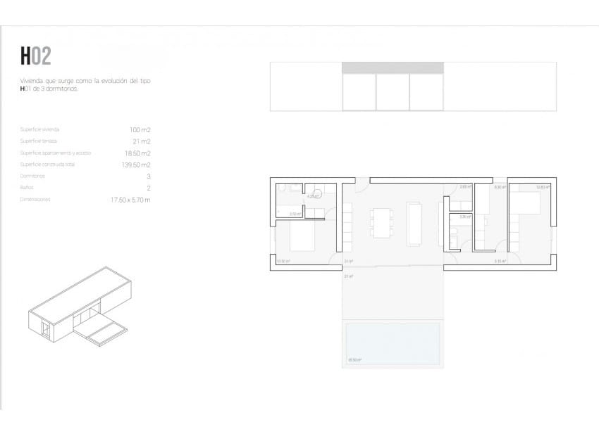 2 sovrum Villa till salu i Alfaz del Pi / L'Alfas del Pi med pool - 318 500 € (Ref: 8825778)
