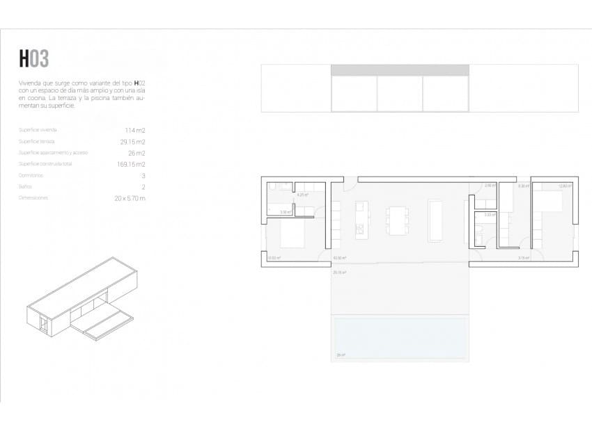 2 sovrum Villa till salu i Alfaz del Pi / L'Alfas del Pi med pool - 318 500 € (Ref: 8825778)