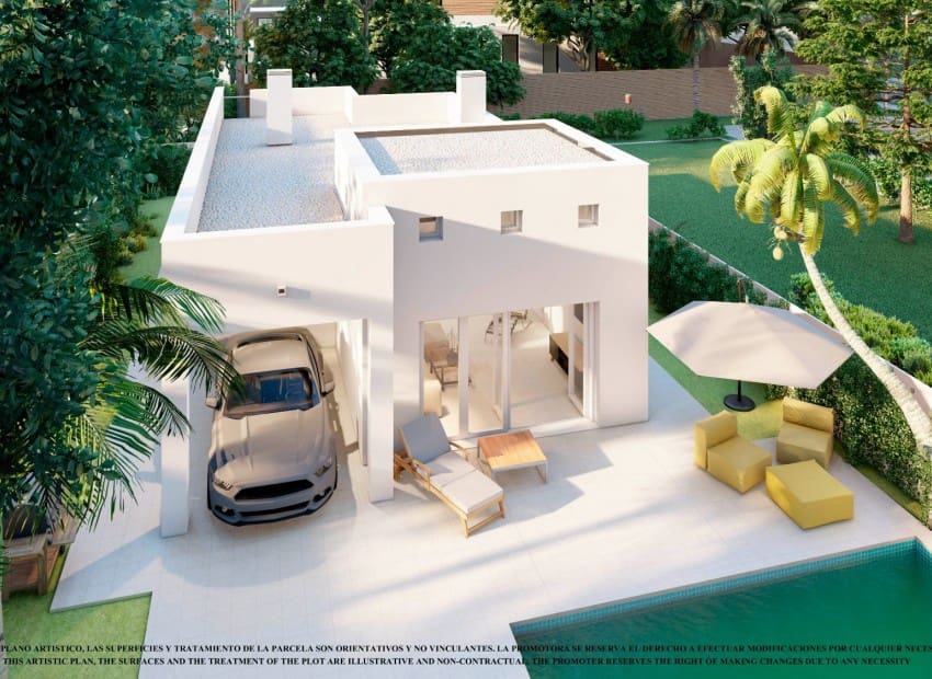 3 bedroom Villa for sale in Los Alcazares with pool garage - € 361,500 (Ref: 8825798)