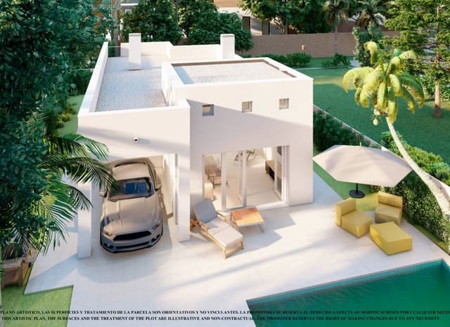 Chalet de 3 habitaciones en Las Lomas de Rame - Bahía Bella, Los Alcázares en venta con piscina garaje - 361.500 € (Ref: 8825798)