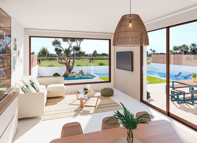 3 chambre Villa/Maison à vendre à Las Lomas de Rame - Bahía Bella, Los Alcázares avec piscine garage - 559 900 € (Ref: 8825801)