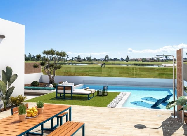 3 chambre Villa/Maison à vendre à Las Lomas de Rame - Bahía Bella, Los Alcázares avec piscine garage - 559 900 € (Ref: 8825801)