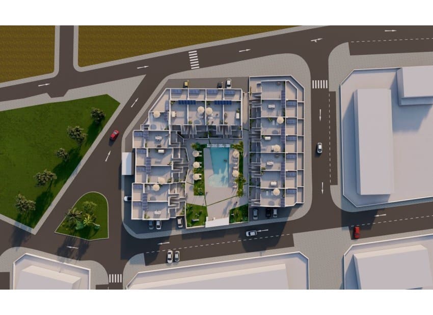 2 soveværelse Lejlighed til salg i Roldan med swimmingpool - € 199.000 (Ref: 8825811)