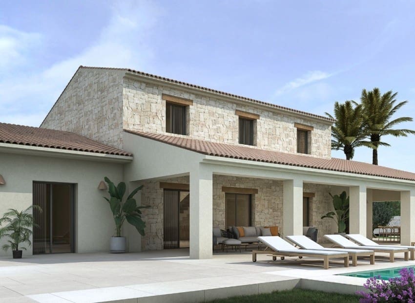 4 slaapkamer Villa te koop in Moraira met zwembad - € 1.795.000 (Ref: 8825838)
