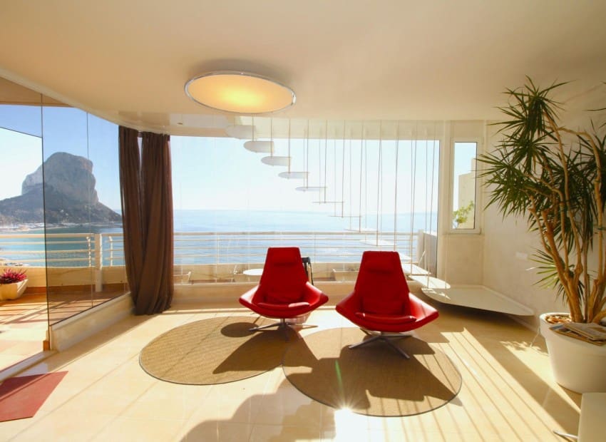 3 soverom Penthouse til salgs i Calpe / Calp med svømmebasseng - € 1 300 000 (Ref: 8825841)