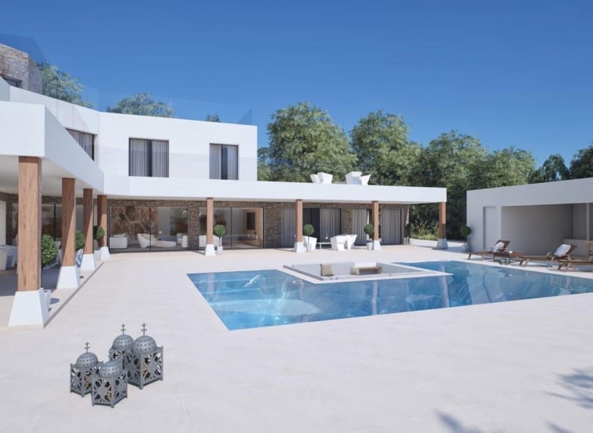 5 makuuhuone Huvila myytävänä paikassa Alfaz del Pi / L'Alfas del Pi mukana uima-altaan - 1 900 000 € (Ref: 8825858)