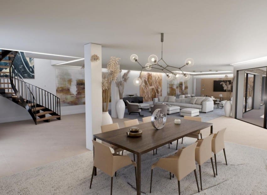 5 makuuhuone Huvila myytävänä paikassa Alfaz del Pi / L'Alfas del Pi mukana uima-altaan - 1 900 000 € (Ref: 8825858)