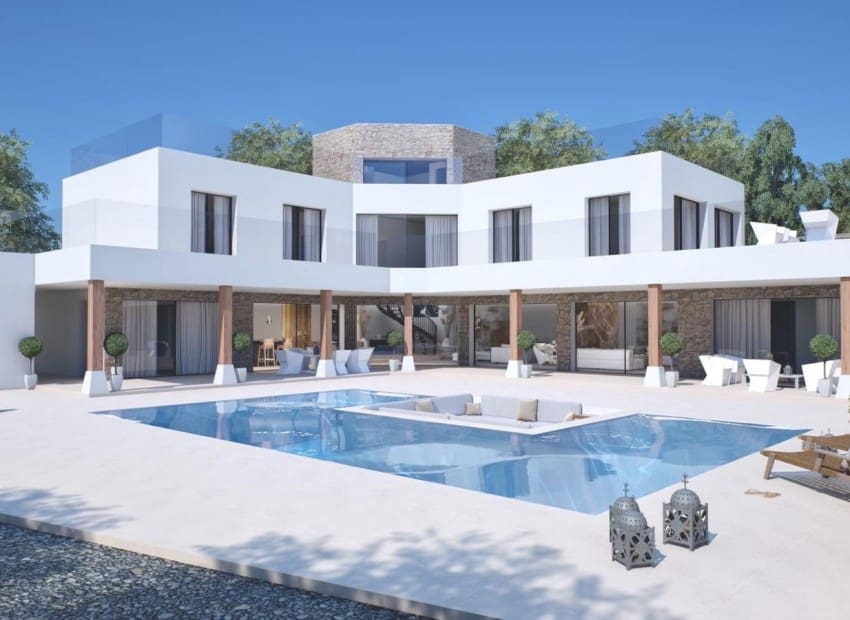 5 makuuhuone Huvila myytävänä paikassa Alfaz del Pi / L'Alfas del Pi mukana uima-altaan - 1 900 000 € (Ref: 8825858)