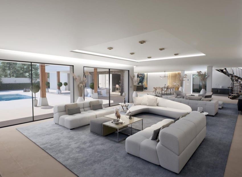 5 makuuhuone Huvila myytävänä paikassa Alfaz del Pi / L'Alfas del Pi mukana uima-altaan - 1 900 000 € (Ref: 8825858)