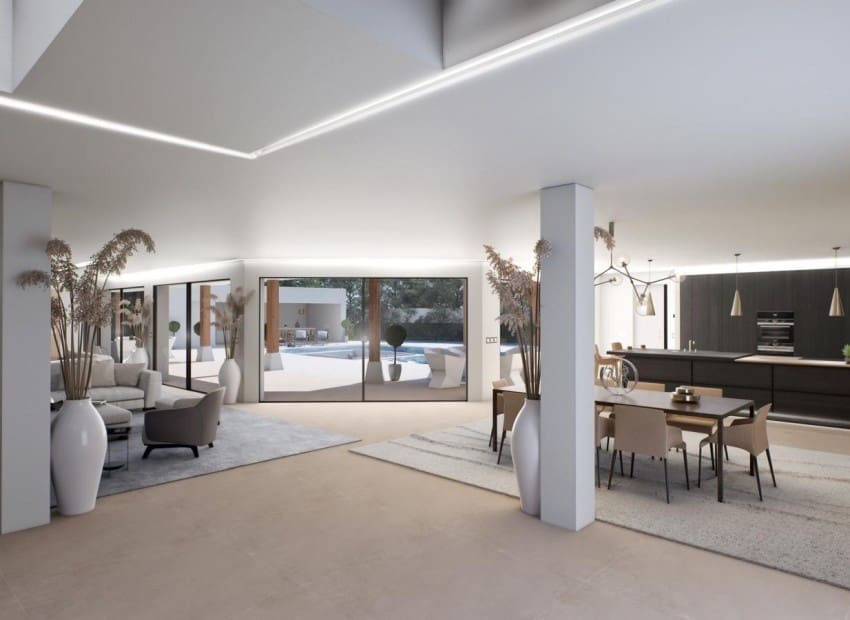 5 makuuhuone Huvila myytävänä paikassa Alfaz del Pi / L'Alfas del Pi mukana uima-altaan - 1 900 000 € (Ref: 8825858)