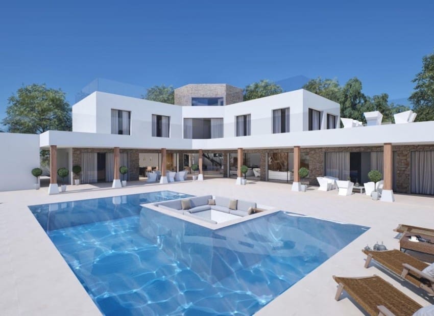 5 makuuhuone Huvila myytävänä paikassa Alfaz del Pi / L'Alfas del Pi mukana uima-altaan - 1 900 000 € (Ref: 8825858)