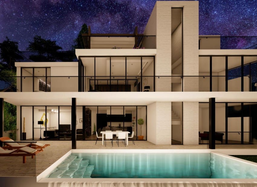 4 soverom Villa til salgs i Altea la Vella med svømmebasseng - € 845 000 (Ref: 8887438)