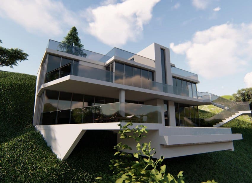 4 soverom Villa til salgs i Altea la Vella med svømmebasseng - € 845 000 (Ref: 8887438)