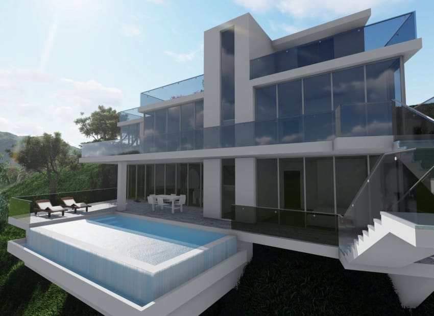 4 soverom Villa til salgs i Altea la Vella med svømmebasseng - € 845 000 (Ref: 8887438)