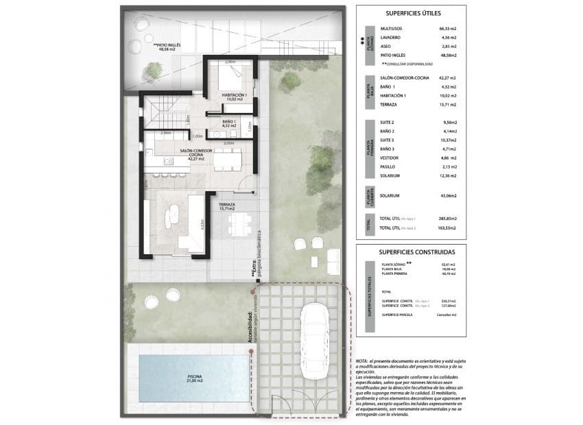 3 bedroom Villa for sale in Finestrat with pool - € 549,000 (Ref: 8887456)