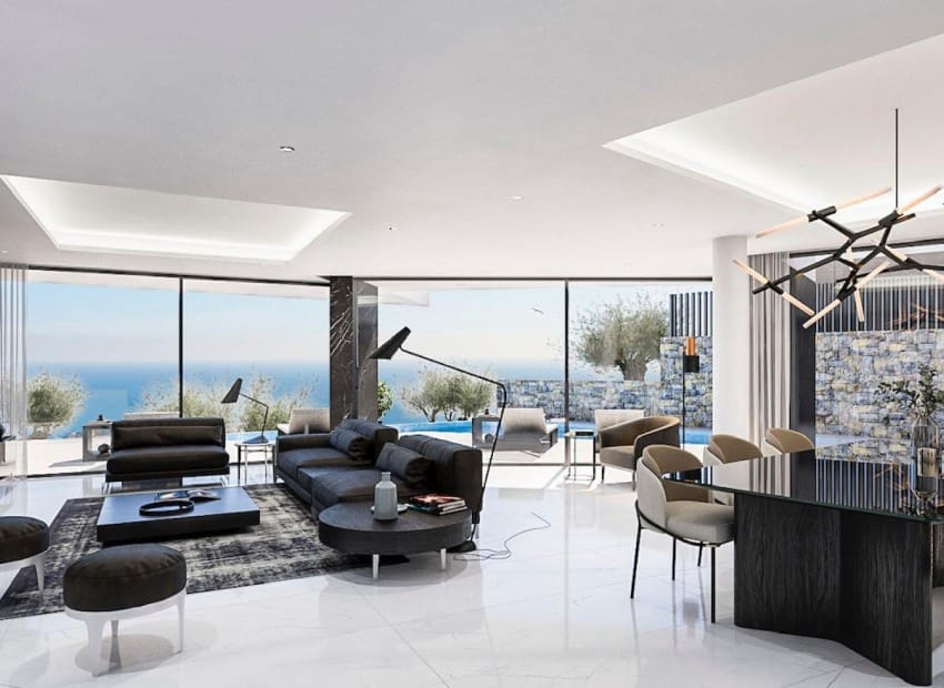 4 chambre Villa/Maison à vendre à Calpe / Calp avec piscine garage - 1 850 000 € (Ref: 8887459)