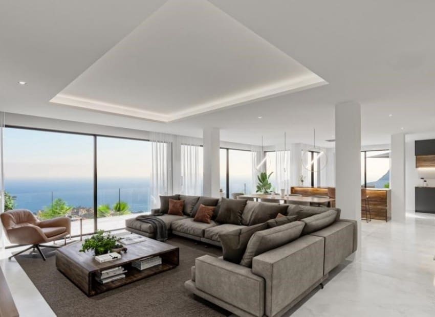 4 chambre Villa/Maison à vendre à Calpe / Calp avec piscine garage - 1 850 000 € (Ref: 8887459)