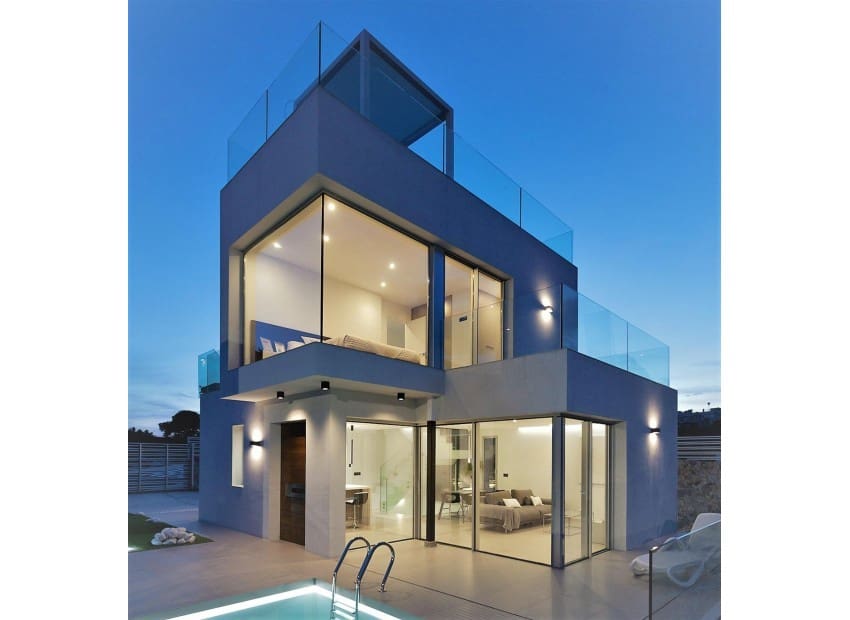 3 soveværelse Villa til salg i Finestrat med swimmingpool garage - € 695.000 (Ref: 8887460)