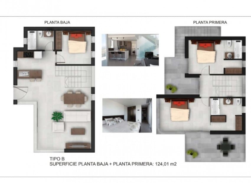 3 soveværelse Villa til salg i Finestrat med swimmingpool garage - € 695.000 (Ref: 8887460)